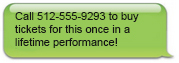 SMS for Event Promotion